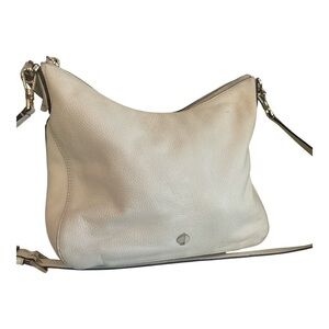 Kate Spade white crossbody purse with shoulder strap